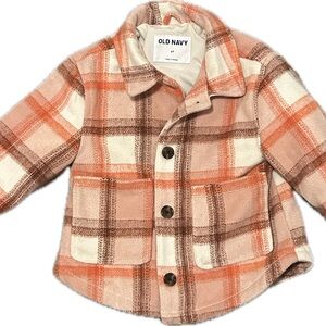 Old Navy Toddler Girl Plaid Jacket